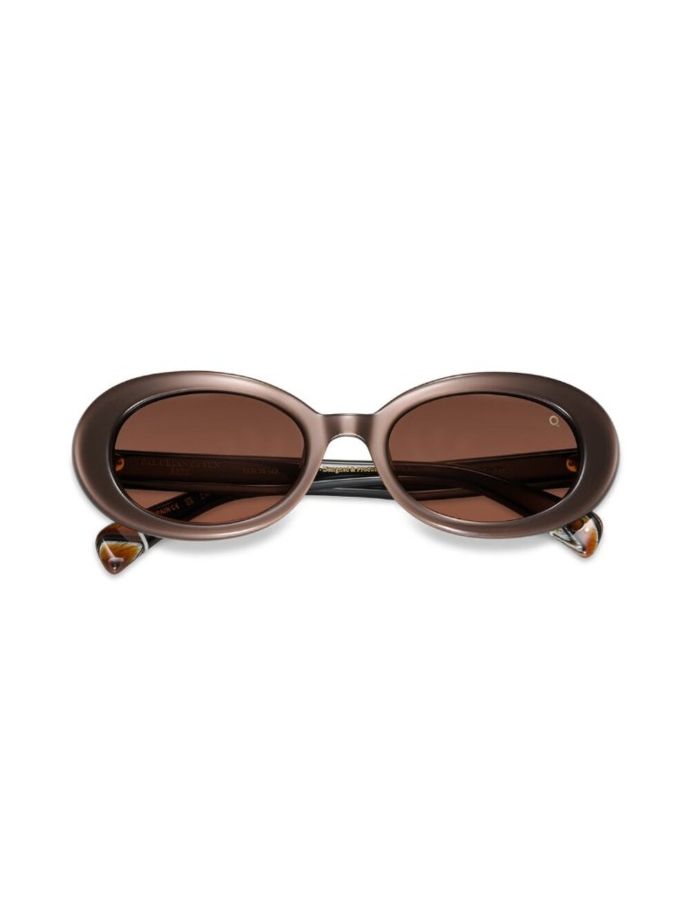 New Etnia Barcelona Women's Sunglasses Brown Acetate Frame CALA BLANCA SUN BRPK